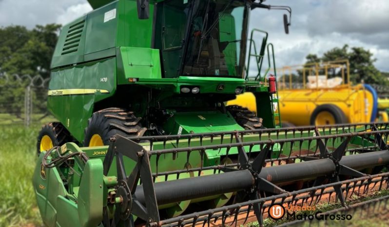 COLHEITADEIRA JOHN DEERE 1470 – PLATAFORMA CARACOL 20 PÉS completo