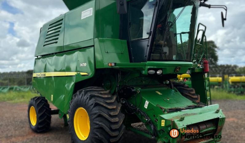 COLHEITADEIRA JOHN DEERE 1470 – PLATAFORMA CARACOL 20 PÉS completo