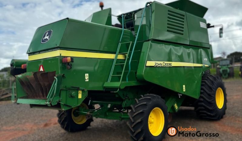 COLHEITADEIRA JOHN DEERE 1470 – PLATAFORMA CARACOL 20 PÉS completo