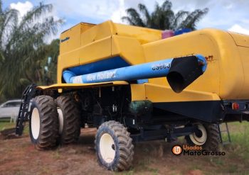 COLHEITADEIRA NEW HOLLAND CS 660 – 30 PÉS CARACOL