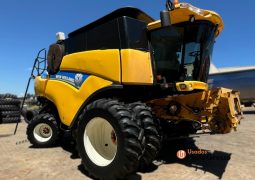 COLHEITADEIRA NEW HOLLAND CR 6080 – PLATAFORMA CARACOL 30 PÉS completo