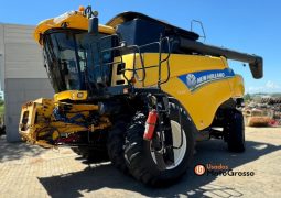 COLHEITADEIRA NEW HOLLAND CR 6080 – PLATAFORMA CARACOL 30 PÉS completo