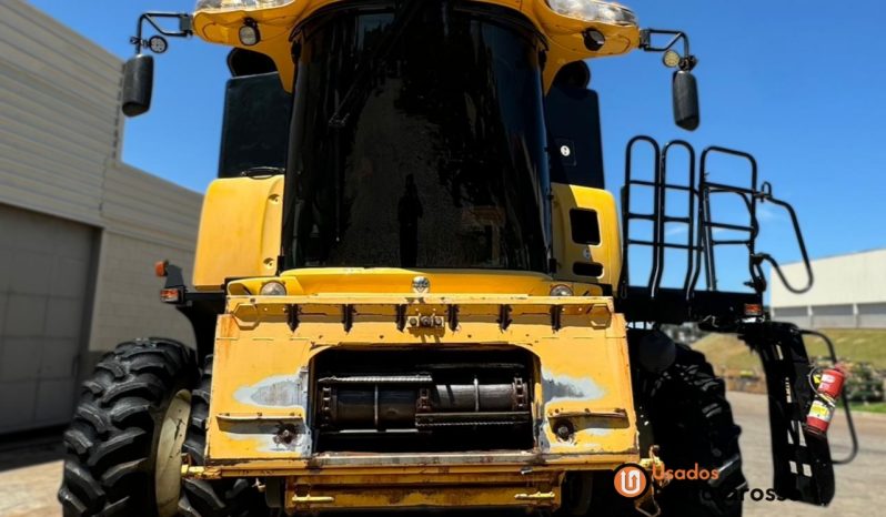 COLHEITADEIRA NEW HOLLAND CR 6080 – PLATAFORMA CARACOL 30 PÉS completo