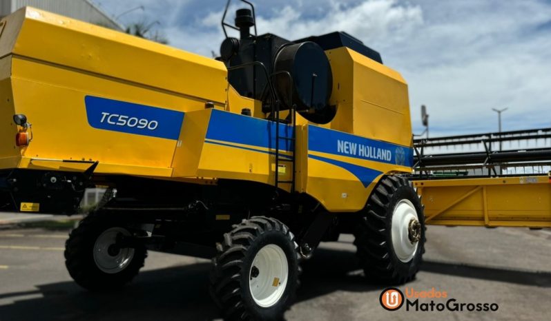 COLHEITADEIRA NEW HOLLAND TC 5090 – PLATAFORMA CARACOL 25 PÉS completo