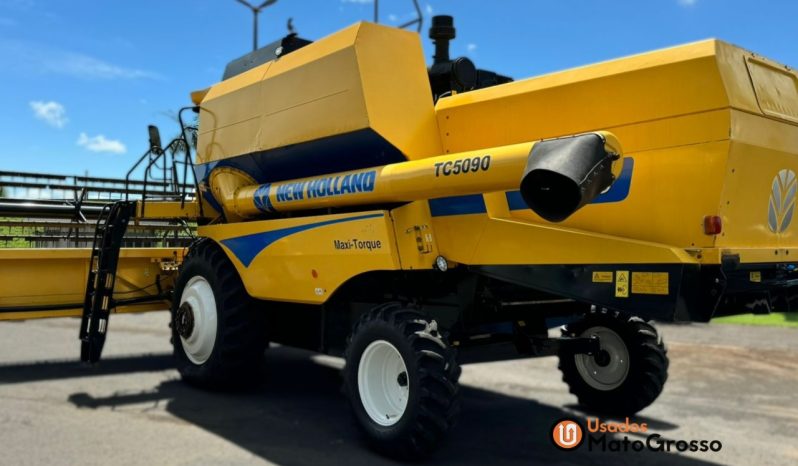 COLHEITADEIRA NEW HOLLAND TC 5090 – PLATAFORMA CARACOL 25 PÉS completo