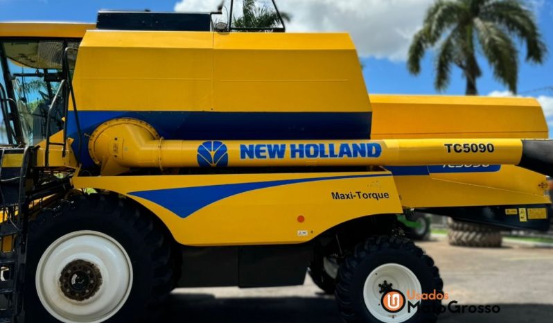 COLHEITADEIRA NEW HOLLAND TC 5090 – PLATAFORMA CARACOL 25 PÉS completo