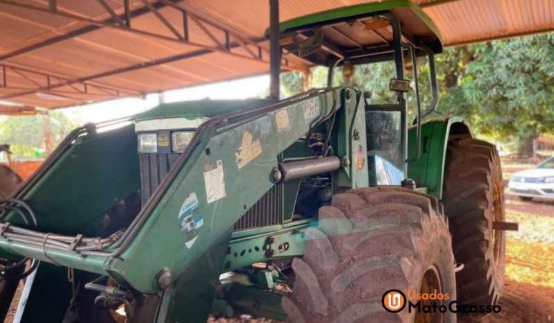 TRATOR JOHN DEERE 7500 – COM LÂMINA E CONCHA TATU completo