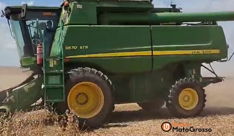 COLHEITADEIRA JOHN DEERE 9570 STS – PLATAFORMA CARACOL 25 PÉS completo