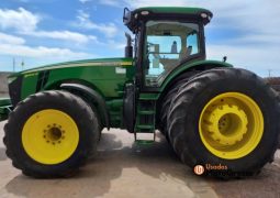 TRATOR JOHN DEERE 8400R – COM PILOTO E GPS FILIPADO FRENTE E TRASEIRO completo