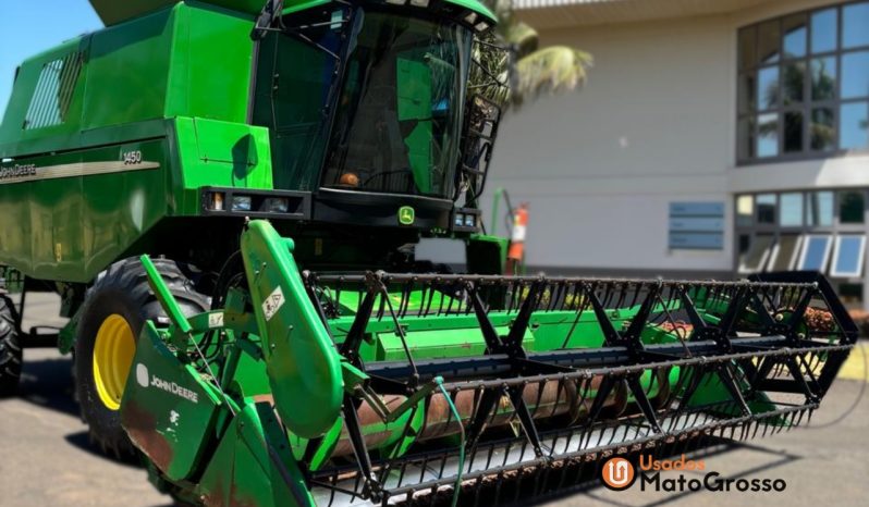 COLHEITADEIRA JOHN DEERE 1450 –  PLATAFORMA CARACOL 16 PÉS completo