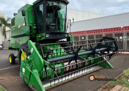 COLHEITADEIRA JOHN DEERE 1165 – PLATAFORMA CARACOL 14 PÉS completo