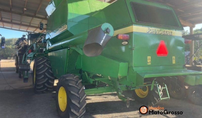 COLHEITADEIRA JOHN DEERE 1550 – PLATAFORMA CARACOL 23 PÉS completo