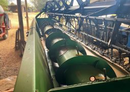 COLHEITADEIRA JOHN DEERE 1550 – PLATAFORMA CARACOL 23 PÉS completo