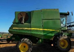 COLHEITADEIRA JOHN DEERE S430 – PLATAFORMA CARACOL 18 PÉS C/ PILOTO AUTOMÁTICO completo
