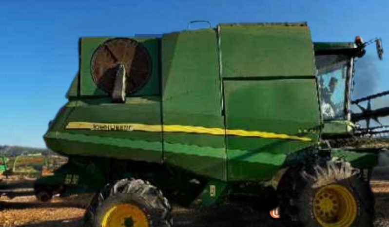 COLHEITADEIRA JOHN DEERE S430 – PLATAFORMA CARACOL 18 PÉS C/ PILOTO AUTOMÁTICO completo