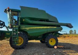 COLHEITADEIRA JOHN DEERE S430 – PLATAFORMA CARACOL 18 PÉS C/ PILOTO AUTOMÁTICO