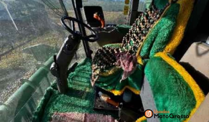 COLHEITADEIRA JOHN DEERE S430 – PLATAFORMA CARACOL 18 PÉS C/ PILOTO AUTOMÁTICO completo