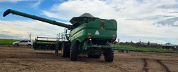 COLHEITADEIRA JOHN DEERE S670 – PLATAFORMA DRAPER 35 PÉS C/ PILOTO completo
