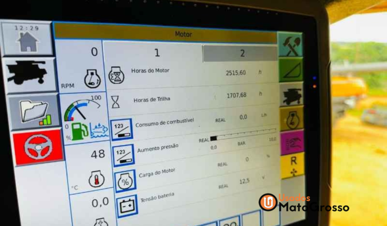 COLHEITADEIRA VALTRA BC 7800 – PLATAFORMA 40 PÉS DRAPER C/ PILOTO AUTOMÁTICO completo