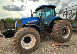 TRATOR NEW HOLLAND T7.205 – “ÚNICO DONO” completo