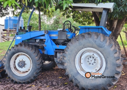 TRATOR NEW HOLLAND 7630 – C/ LÂMINA DIANTEIRA completo