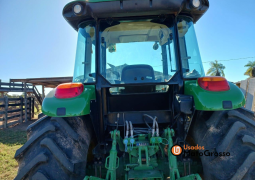 TRATOR JOHN DEERE 5090E – C/ LÂMINA E CONCHA C/ ENGATE RÁPIDO completo