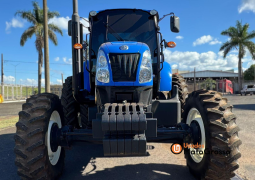 TRATOR NEW HOLLAND T6 110 – FILIPADO C/ VOLANTE ELÉTRICO completo