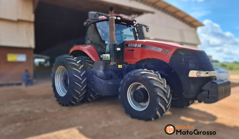 TRATOR CASE MAGNUM 260 – C/ PILOTO completo