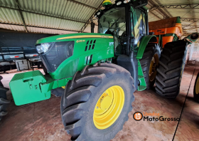TRATOR JOHN DEERE 6210M – COMPLETO C/ CÂMBIO AUTOQUAD C/ PILOTO AUTOMÁTICO INTEGRADO