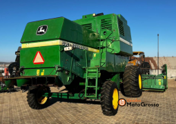 COLHEITADEIRA JOHN DEERE 1175 HYDRO – PLATAFORMA 16 PÉS CARACOL completo