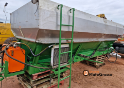 DISTRIBUIDOR SEMEADORA STARA HERCULES 24.000C – INOX CAMINHÃO FIXO COM TAXA VARIAVEL E TOPPER 4500 completo