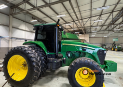 TRATOR JOHN DEERE 7230J – FILIPADO TRASEIRO C/ PILOTO AUTOMÁTICO “ÚNICO DONO” completo