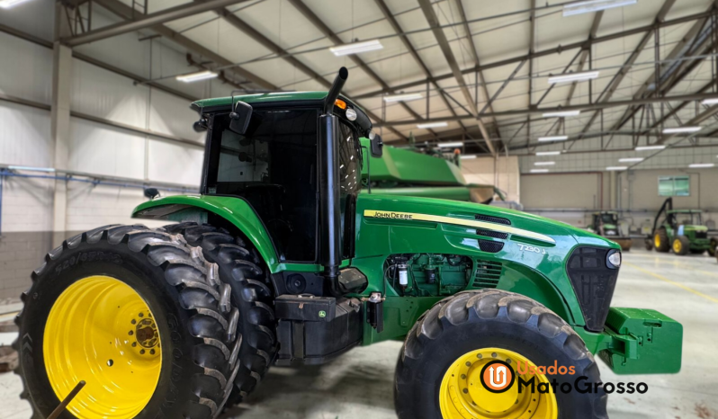 TRATOR JOHN DEERE 7230J – FILIPADO TRASEIRO C/ PILOTO AUTOMÁTICO “ÚNICO DONO” completo