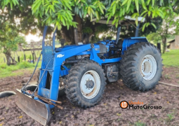 TRATOR NEW HOLLAND 7630 – C/ LÂMINA DIANTEIRA completo