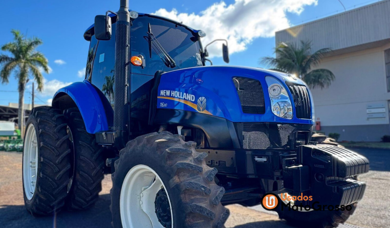 TRATOR NEW HOLLAND T6 110 – FILIPADO C/ VOLANTE ELÉTRICO completo