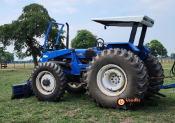 TRATOR NEW HOLLAND 7630 – C/ LÂMINA DIANTEIRA