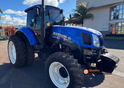 TRATOR NEW HOLLAND T6 110 – FILIPADO C/ VOLANTE ELÉTRICO completo