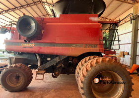 COLHEITADEIRA CASE AXIAL-FLOW 2799 – PLATAFORMA 1020 25 PÉS CARACOL C/ MONITOR DE RENDIMENTO