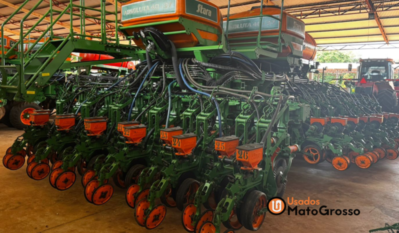 PLANTADEIRA STARA ABSOLUTA 40-37 – 40 LINHAS X 45 CM TOPPER 5500 C/ DESLIGAMENTO LINHA A LINHA completo