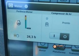 COLHEITADERIA JOHN DEERE S770 – PLATAFORMA 40 PÉS DRAPER completo