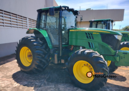 TRATOR JOHN DEERE 6190M – CÂMBIO COMANDQUAD PREPARADO P/ PILOTO