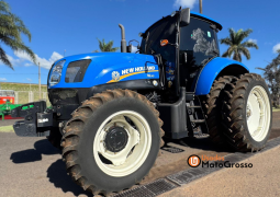 TRATOR NEW HOLLAND T6 110 – FILIPADO C/ VOLANTE ELÉTRICO