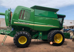 COLHEITADEIRA JOHN DEERE  STS-9650 – PLATAFORMA 30 PÉS CARACOL completo
