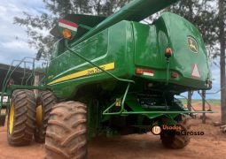 COLHEITADEIRA JOHN DEERE 9770 STS – 40 PÉS DRAPER completo