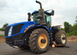 TRATOR NEW HOLLAND T9.480 – 426 CV DE POTÊNCIA C/ PILOTO E GPS TRAÇÃO INTEGRAL 4X4 completo