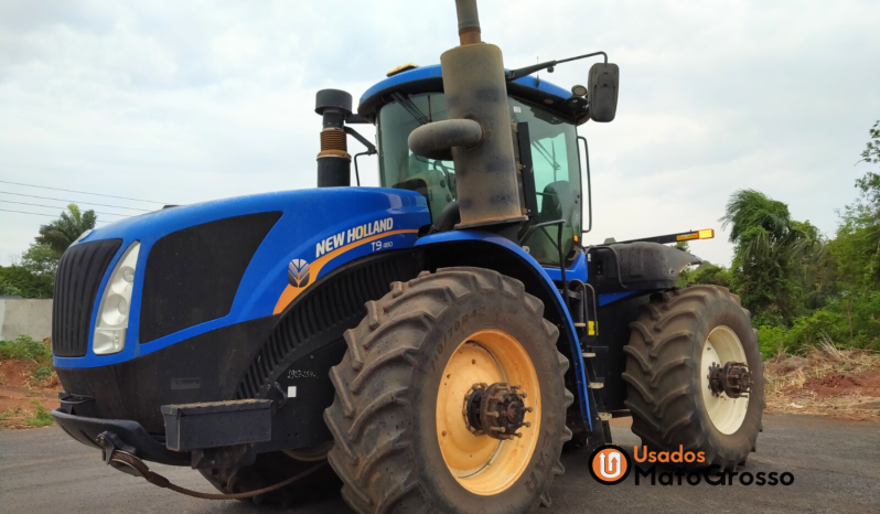 TRATOR NEW HOLLAND T9.480 – 426 CV DE POTÊNCIA C/ PILOTO E GPS TRAÇÃO INTEGRAL 4X4 completo