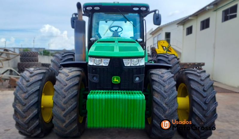 TRATOR JOHN DEERE 8400R – C/ PILOTO E GPS FILIPADO DIANTEIRO E TRASEIRO C/ SUSPENSÃO DIANTEIRA completo