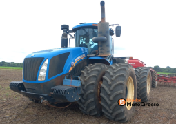 TRATOR NEW HOLLAND T9.480 – C/ PILOTO E GPS TRAÇÃO INTEGRAL 4X4  TRANSMISSÃO FULL POWERSHIFT completo
