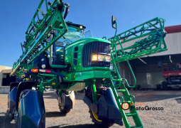 PULVERIZADOR JOHN DEERE M4025 – 27 METROS DE BARRA C/ PILOTO E GPS ANTENA 6000 completo