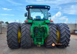 TRATOR JOHN DEERE 8400R – C/ PILOTO E GPS FILIPADO DIANTEIRO E TRASEIRO C/ SUSPENSÃO DIANTEIRA completo